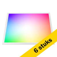 123led Aanbieding: 6x Led paneel 60x60 cm | RGB + 3000-6500K | 36W  LDR03522