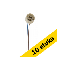123led Aanbieding 10 x 123led lamphouder geschikt voor GU10 (1 stuk)  LDR04529