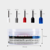 123led Aderhulzen met PA | 5 maten van 0.5mm² tot 2.5mm² | 400 stuks  LDR06789 - 4