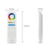 123led Afstandsbediening 8-zone voor RGBWW led strips | Wit (MiLight, MiBoxer)  LDR07812 - 2