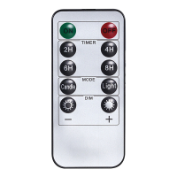 Afstandsbediening voor blow out kaarsen | Timer 2/4/6/8 uur LDR07428