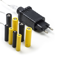 Batterijvervanger | 4x AA + 4x AAA | 3 meter | Geschikt voor binnen LKO00920