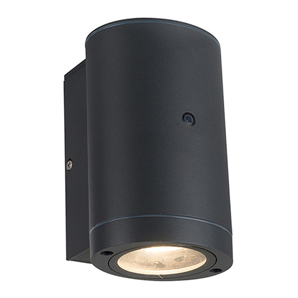 Gevoel Pennenvriend In de naam Buitenlamp met sensor | GU10 | Kingston | IP44 | Antraciet 123led 123led.nl