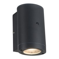123led Buitenlamp met sensor | GU10 | Kingston | IP44 | Antraciet  LDR06354