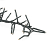 Cascadeverlichting Cluster | 4 takken | Extra warm wit & warm wit | 432 lampjes LDR07351 - 5
