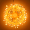 Cluster micro draadverlichting | 10 meter | Extra warm wit & Twinkle | 500 lampjes | Zilver LDR07380 - 2