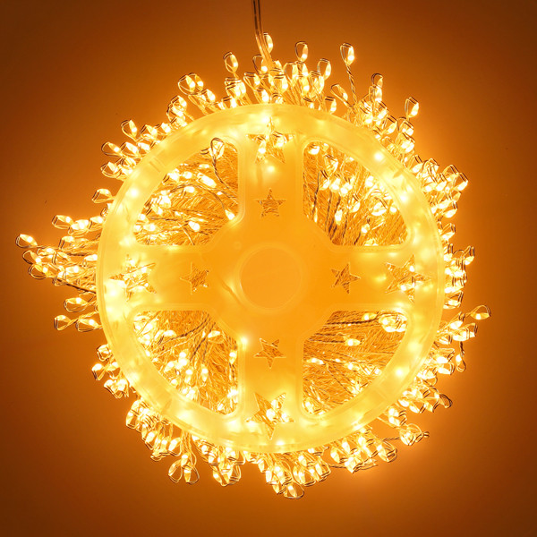 Cluster micro draadverlichting | 12 meter | Extra warm wit & Twinkle | 600 lampjes | Zilver LDR07381 - 2