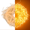 Cluster micro draadverlichting | 20 meter | Extra warm wit & Twinkle | 1000 lampjes | Zilver LDR07382 - 1