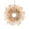 Cluster micro draadverlichting | 6 meter | Extra warm wit & Twinkle | 300 lampjes | Zilver LDR07379 - 3