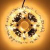 Cluster micro draadverlichting | 6 meter | Extra warm wit & Twinkle | 300 lampjes | Zwart LDR07383 - 2