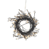 Cluster micro draadverlichting op batterijen | 2 meter | Extra warm wit & warm wit | 100 lampjes | Zwart LDR07377 - 4