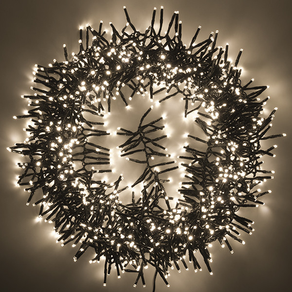 123led Clusterverlichting 11,4 meter | extra warm wit & warm wit | 1152 lampjes  LDR07130 - 3