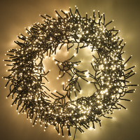 123led Clusterverlichting 14 meter | extra warm wit & warm wit | 1512 lampjes  LDR07131