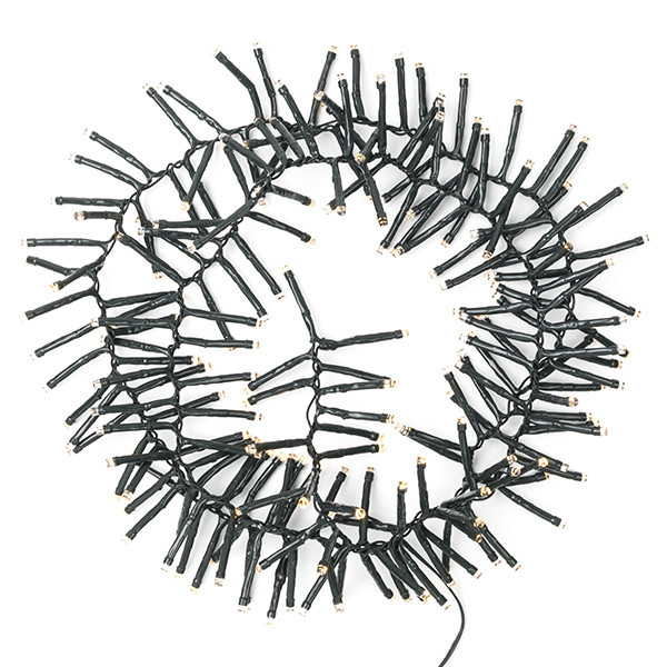 123led Clusterverlichting 1,4 meter op batterijen | extra warm wit & warm wit | 192 lampjes met timer  LDR07297 - 4