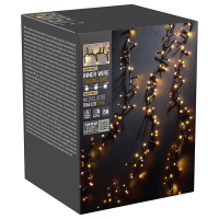 Clusterverlichting 15 meter | Warm wit | 1060 lampjes | Waterval-effect LKO00888