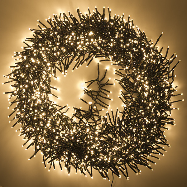 123led Clusterverlichting 17,6 meter | extra warm wit & warm wit | 2016 lampjes  LDR07300 - 2