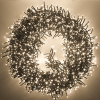 123led Clusterverlichting 24,8 meter | multicolor & warm wit | 3000 lampjes  LDR07306 - 3