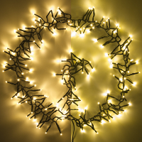 123led Clusterverlichting 4,5 meter | extra warm wit & warm wit | 192 lampjes  LDR07126