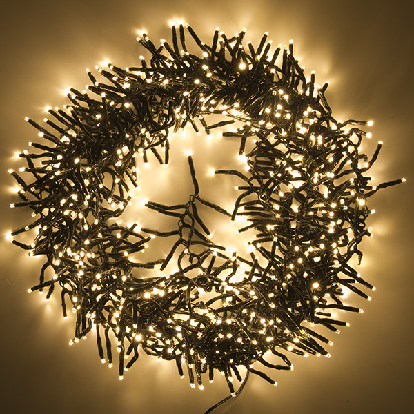 123led Clusterverlichting 8,6 meter | extra warm wit & warm wit | 768 lampjes  LDR07129 - 2
