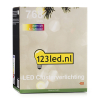 123led Clusterverlichting 8,6 meter | multicolor & warm wit | 768 lampjes  LDR07188 - 8