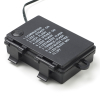 Clusterverlichting op batterijen 1,4 meter | multicolor & warm wit  | 192 lampjes met timer LDR07298 - 6