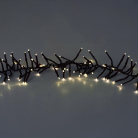 123led Clusterverlichting op zonne-energie | 5.6 meter | Warm wit | 768 lampjes  LKO00704