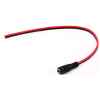 DC kabel met 2 draden | type vrouw | 15 cm (123led huismerk)