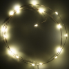123led Draadverlichting op batterijen | 1 meter | Extra warm wit & warm wit | 20 lampjes | Koper  LDR07276 - 3