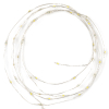 123led Draadverlichting op batterijen | 2 meter | Extra warm wit & warm wit | 40 lampjes | Zilver  LDR07280 - 4