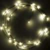 123led Draadverlichting op batterijen | 2 meter | Extra warm wit & warm wit | 40 lampjes | Zwart  LDR07283 - 3