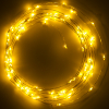 123led Draadverlichting op batterijen | 5 meter | Extra warm wit & warm wit | 100 lampjes | Zilver  LDR07281 - 2