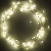123led Draadverlichting op batterijen | 5 meter | Extra warm wit & warm wit | 100 lampjes | Zilver  LDR07281 - 3