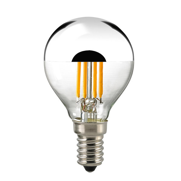 123led E14 filament kopspiegel led-gloeilamp dimbaar 4.5W (35W) LDR01564 - 1