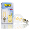 123led E14 filament led-lamp kogel dimbaar 3.4W (40W)  LDR01610