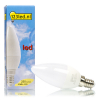 123led E14 led-lamp kaars mat 3.3W (25W)  LDR01538