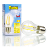123led E27 filament led-lamp kogel dimbaar 4.2W (40W)  LDR01680