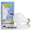 123led E27 led-lamp peer mat dimbaar 9.5W (60W)  LDR01219