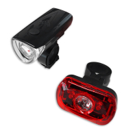 123led Fietsverlichting | op batterijen | basic | wit en rood licht  LDR07224