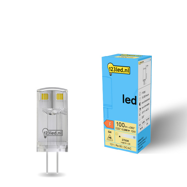 123led G4 LED capsule | SMD | 2700K | 0.9W (10W)  LDR01926 - 1