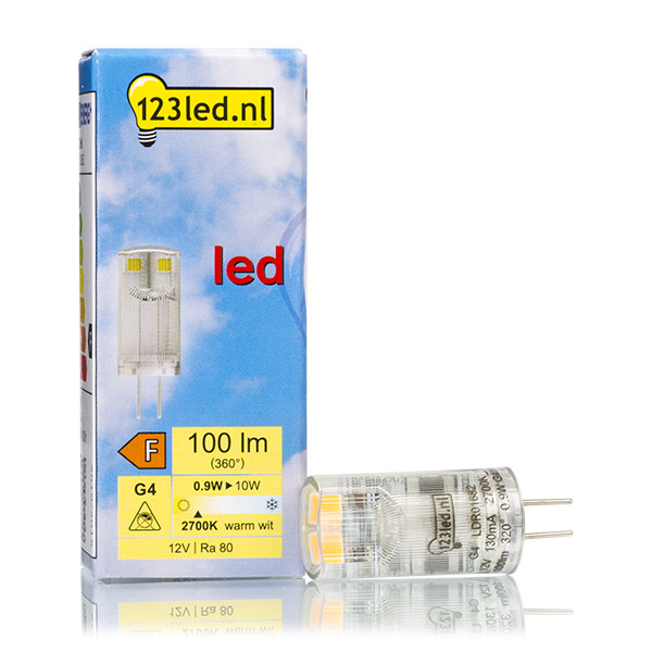 123led G4 LED capsule | SMD | Helder | 2700K | 0.9W (10W)  LDR01682 - 1