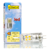123led G4 LED capsule | SMD | Helder | 2700K | Dimbaar | 2W (20W)  LDR01686