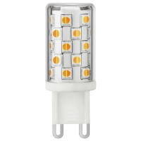 123led G9 LED capsule | Dim to Warm | SMD | Helder | 2200-3000K | 4W (33W)  LDR09358