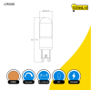 123led G9 LED capsule | Filament | Goud | 2200K | 240 lumen | Dimbaar | 3.3W (24W) LDR02682 - 2