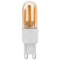 123led G9 LED capsule | Filament | Goud | 2200K | Dimbaar | 3W (24W)  LDR09376