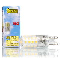 123led G9 LED capsule | SMD | Helder | 2700K | Dimbaar | 4.2W (45W)  LDR01696