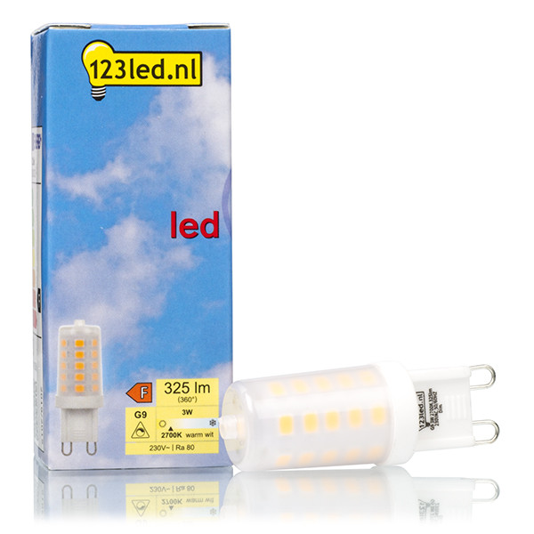 123led G9 LED capsule | SMD | Mat | 2700K | Dimbaar | 3W (25W)  LDR01712 - 1