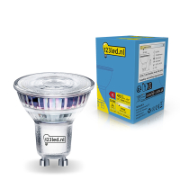 123led GU10 LED spot | 2700K | Dimbaar | 7.4W (65W)  LDR01734
