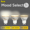 123led GU10 LED spot | MoodSelect | 2200-2500-2700K | Dimbaar | 4.8W (50W) LDR02593 - 2
