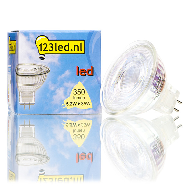 123led GU5.3 Sfeerdim led-spot dimbaar 5.2W (35W) LDR01562 - 1