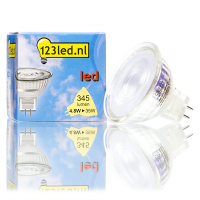 123led GU5.3 led-spot  dimbaar 4.8W (35W)  LDR01556